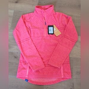 Brand New Roxy Youth Girls Warm Fleece Pullover Size:  14 / X-Large